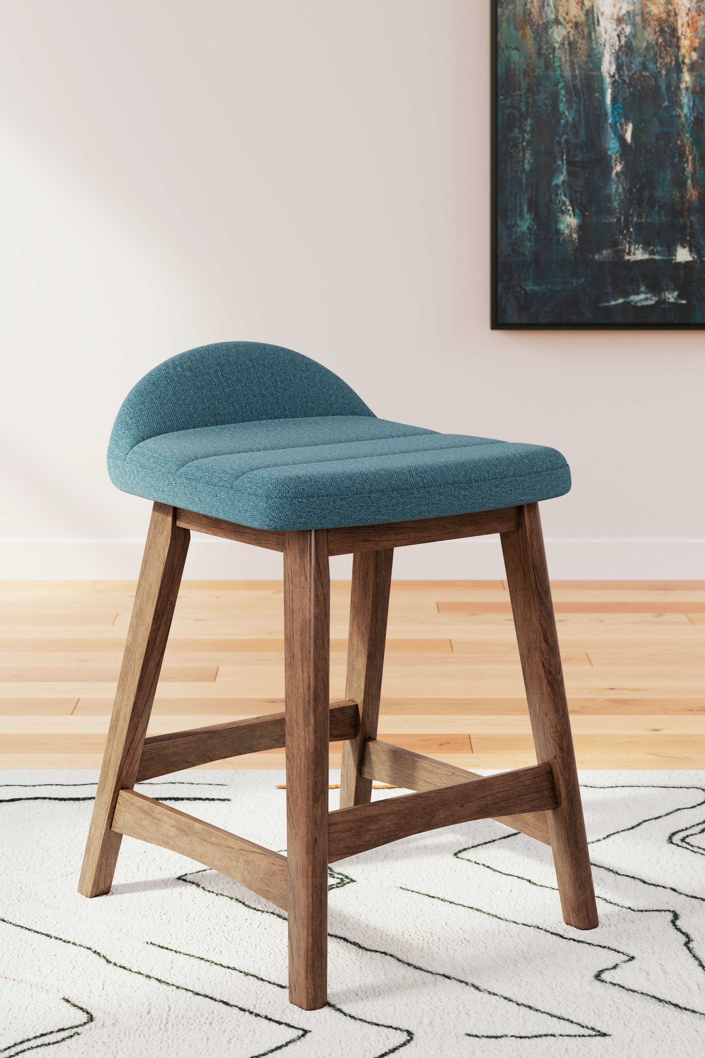 Lyncott - Upholstered Barstool (Set of 2) - Premium Stool Sets from Signature Design by Ashley® - Just $265.65! Shop now at brett interiors