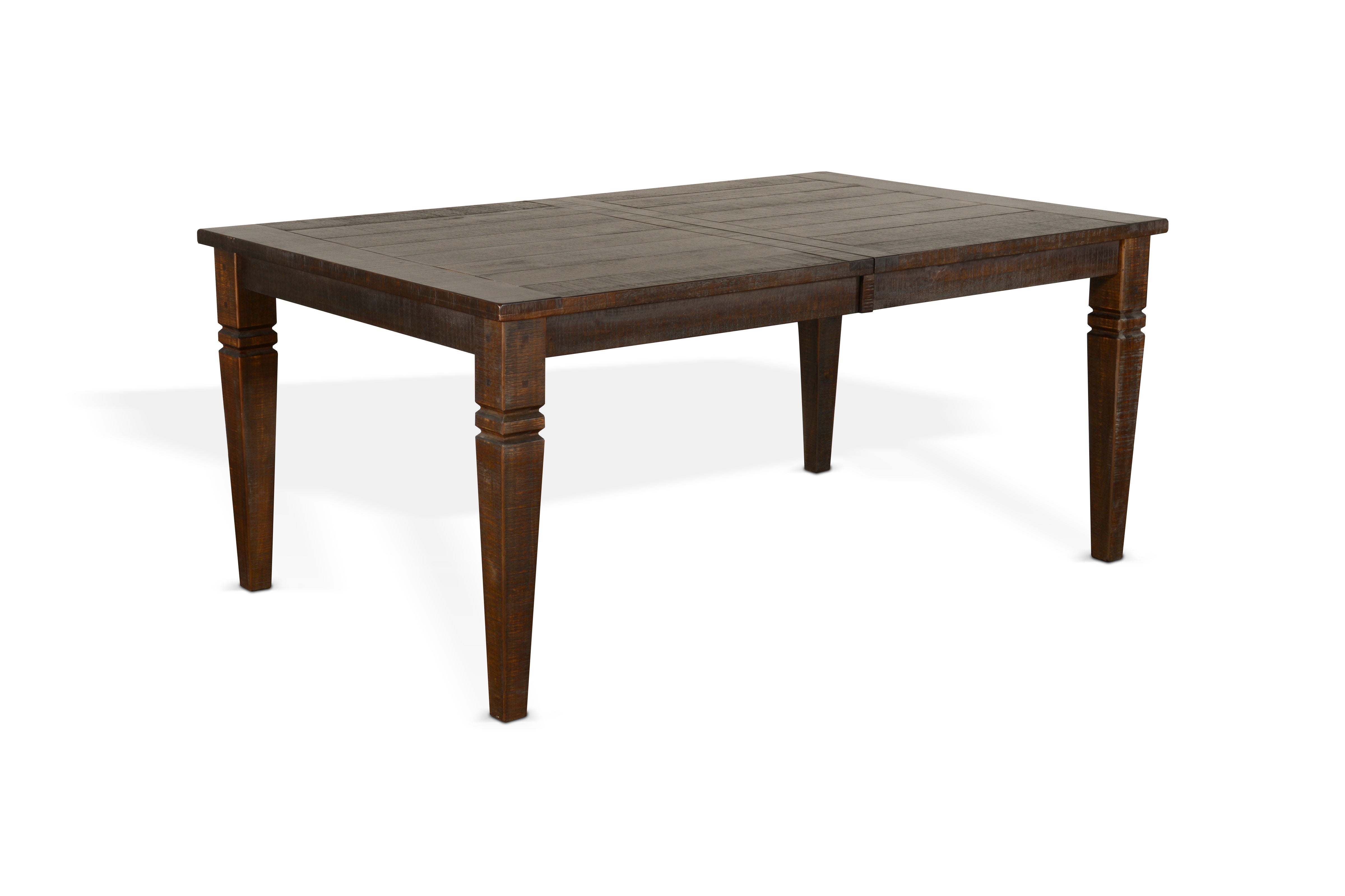 Homestead - Extension Dining Table - Dark Brown - Premium Dining Tables with Extensions from Sunny Designs - Just $940! Shop now at brett interiors