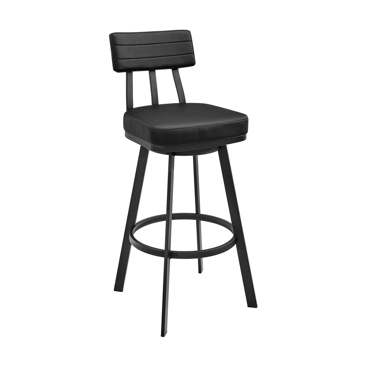 Benjamin - Swivel Stool - Premium Counter Height (24"-27") from Armen Living - Just $365! Shop now at brett interiors