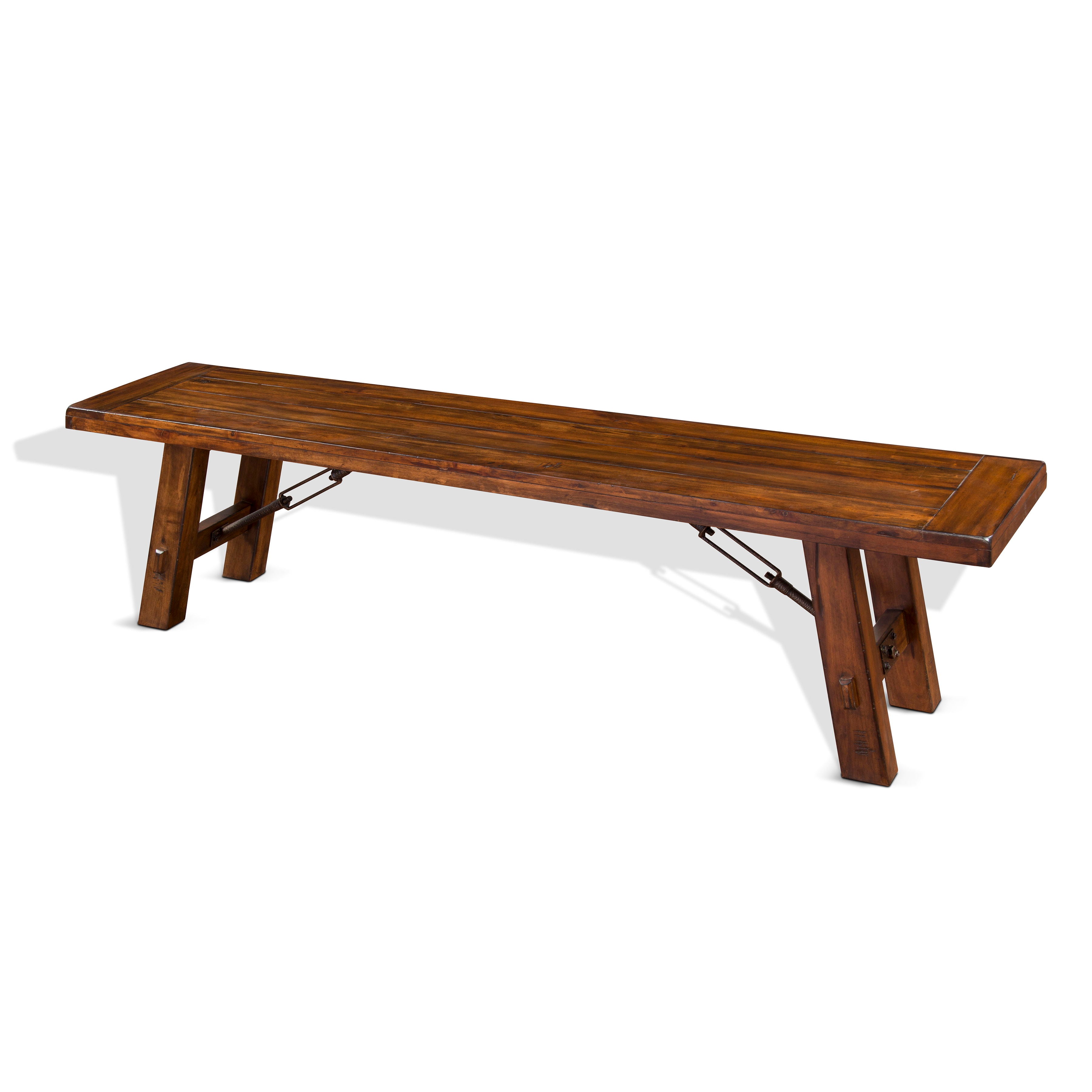 Tuscany - Bench - Dark Brown - Premium Dining Benches from Sunny Designs - Just $345! Shop now at brett interiors