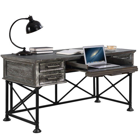 Gramercy Park - Writing Desk - Vintage Burnished Smoke - Premium Writing Desks from Parker House - Just $1247.50! Shop now at brett interiors