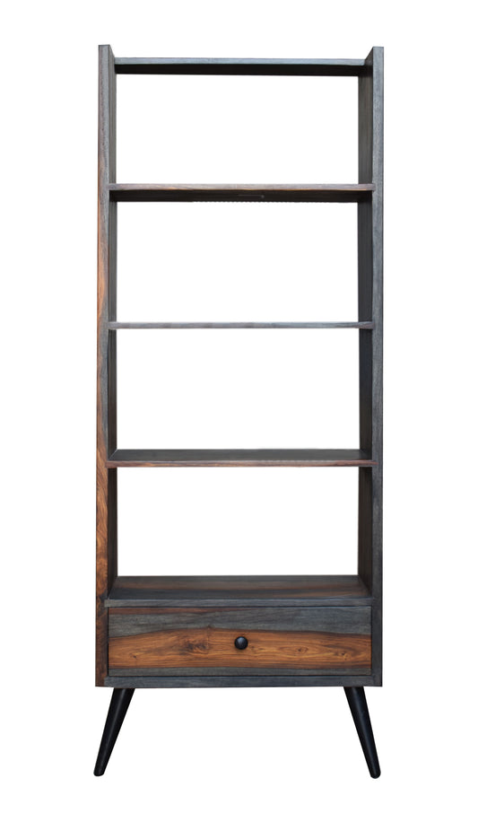 Waylen - Etagere - Sierra Brown / Black Powder Coat Finish - Premium Etageres from Coast2Coast Home - Just $2227.50! Shop now at brett interiors