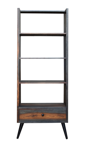 Waylen - Etagere - Sierra Brown / Black Powder Coat Finish - Premium Etageres from Coast2Coast Home - Just $2227.50! Shop now at brett interiors