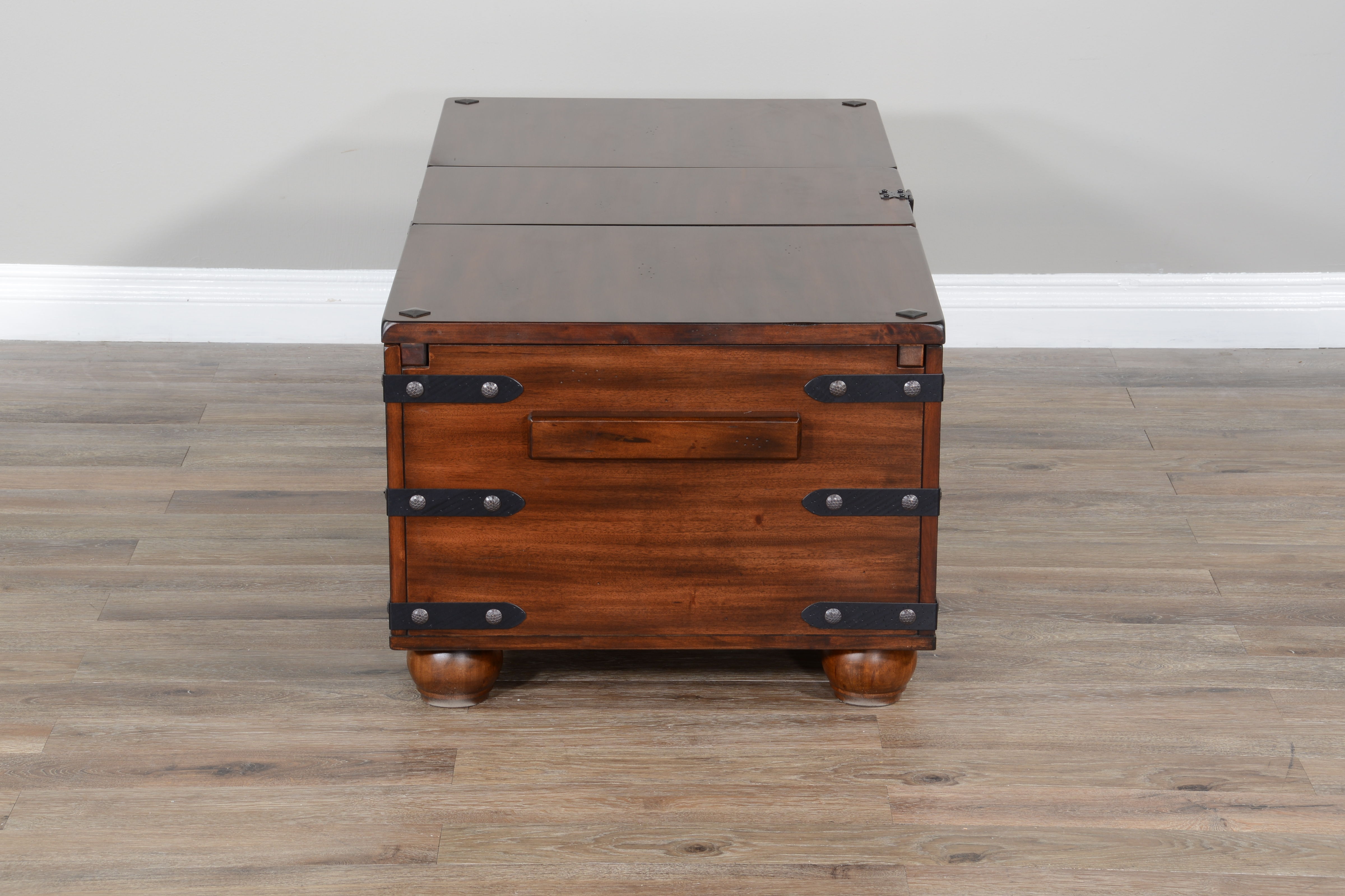 Santa Fe - Trunk Coffee Table - Dark Brown - Premium Coffee Tables from Sunny Designs - Just $801! Shop now at brett interiors