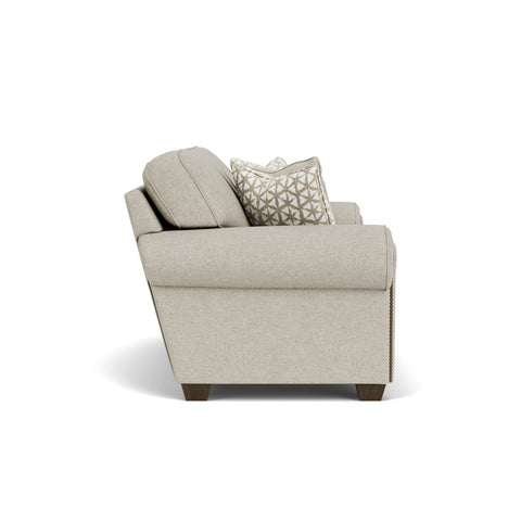 Carson - Loveseat - Nailhead Trim - Premium Stationary Loveseats from Flexsteel - Just $2500! Shop now at brett interiors