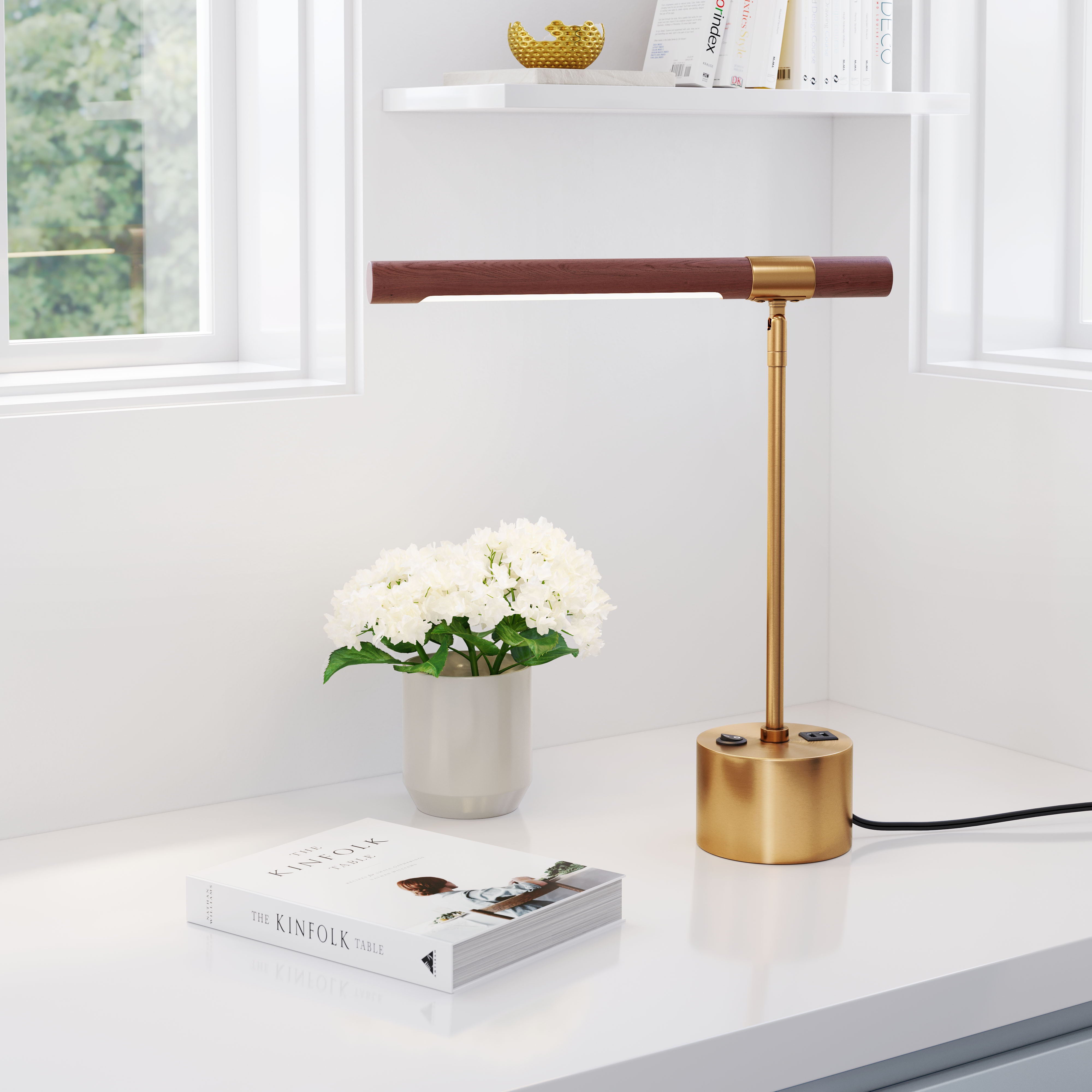 Kippy - Table Lamp - Brown / Brass - Premium Table Lamps from Zuo Modern - Just $725! Shop now at brett interiors