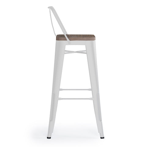 Rayne - 30" Metal / Wood Bar Stool (Set of 2) - Premium Stool Sets from Simpli Home - Just $209! Shop now at brett interiors