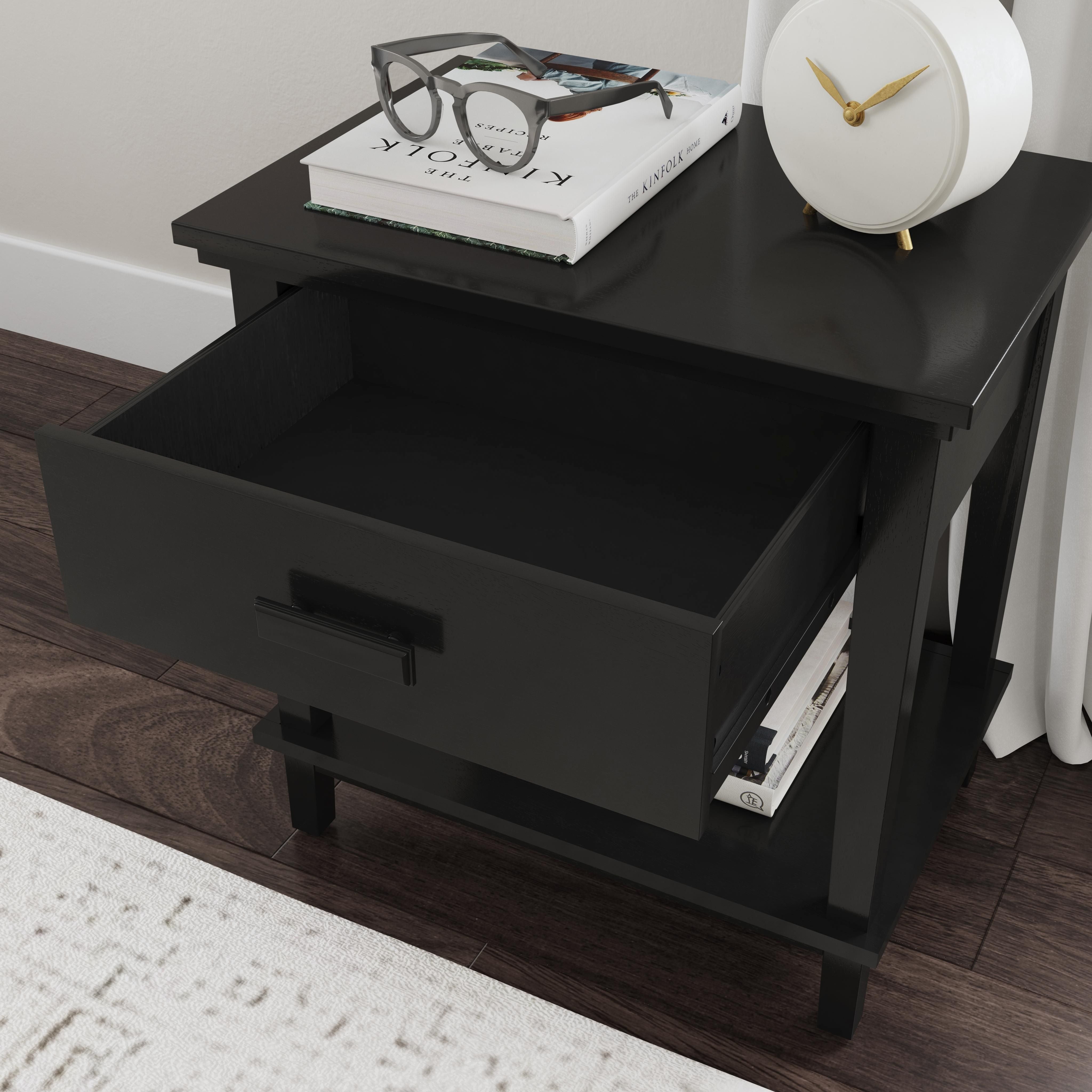 Oak Park - Open Back Nightstand - Premium Accent Nightstands from Homestyles - Just $499.98! Shop now at brett interiors