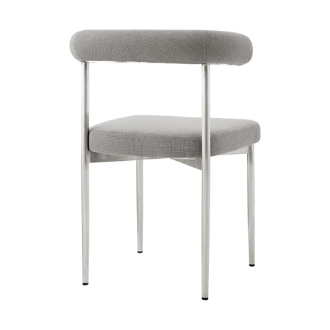 Shannon - Dining Chair (Set of 2) - Brushed Legs - Premium Chair Sets from Armen Living - Just $800! Shop now at brett interiors