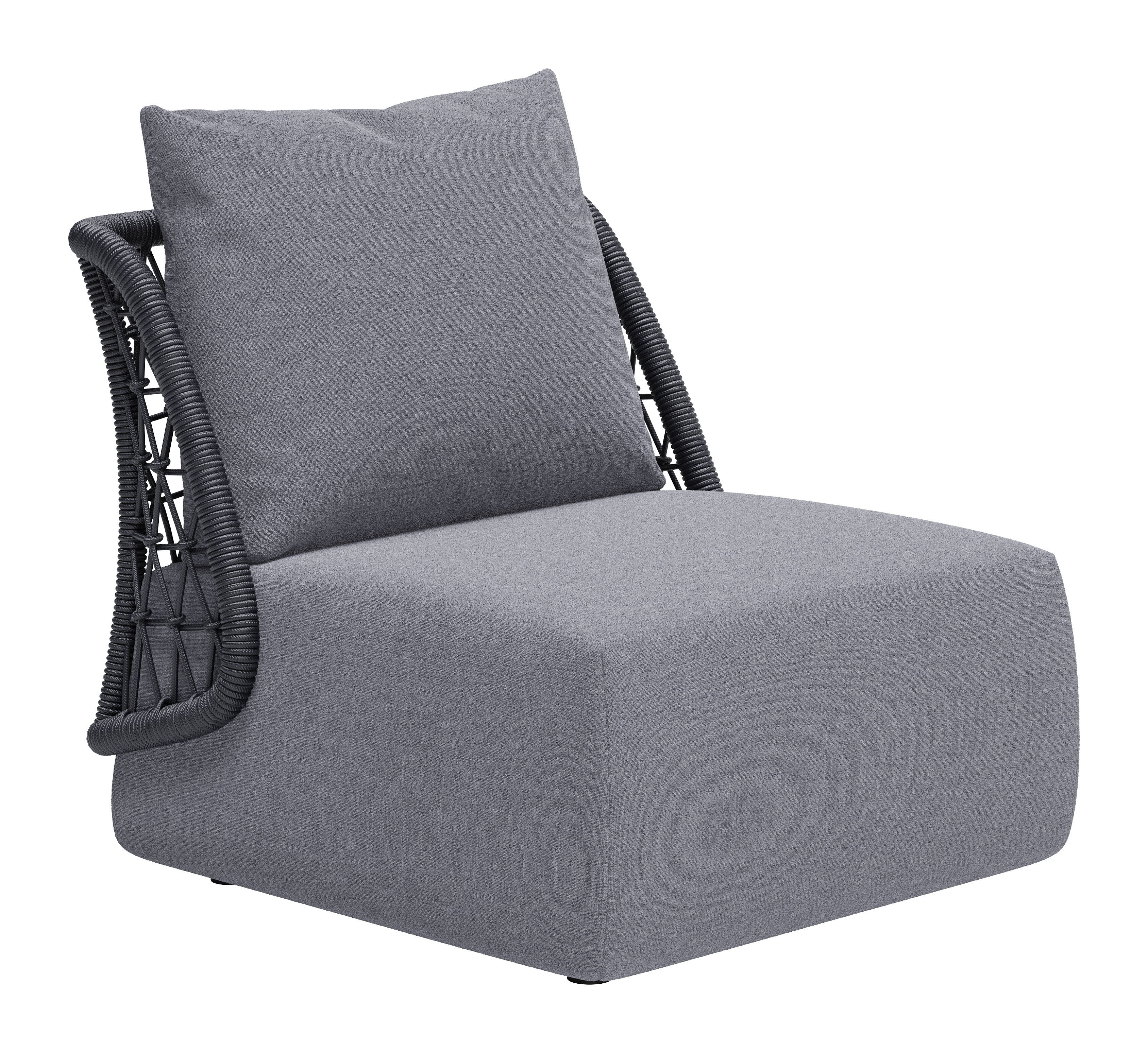 Mekan - Accent Chair - Gray - Premium Accent Chairs from Zuo Modern - Just $2975! Shop now at brett interiors