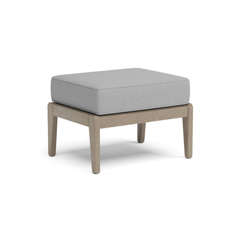 Sustain - Outdoor Ottoman - Wood - Dark Gray - 17.25" - Premium Ottomans from Homestyles - Just $622.50! Shop now at brett interiors