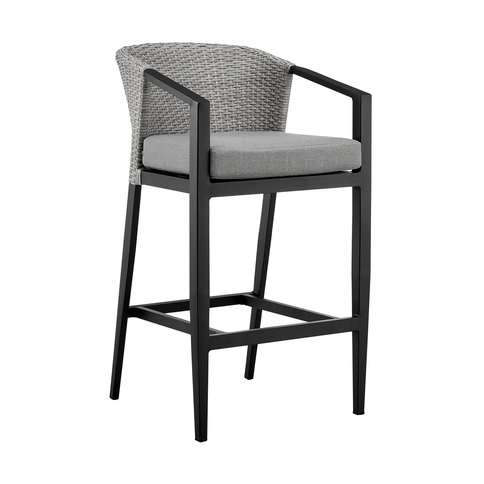 Palma - Outdoor Patio Bar Stool With Cushions - Premium Counter Height (24"-27") from Armen Living - Just $887.50! Shop now at brett interiors