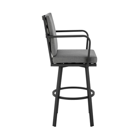 Arnauld - Outdoor Patio Bar Stool - Premium Counter Height (24"-27") from Armen Living - Just $622.50! Shop now at brett interiors