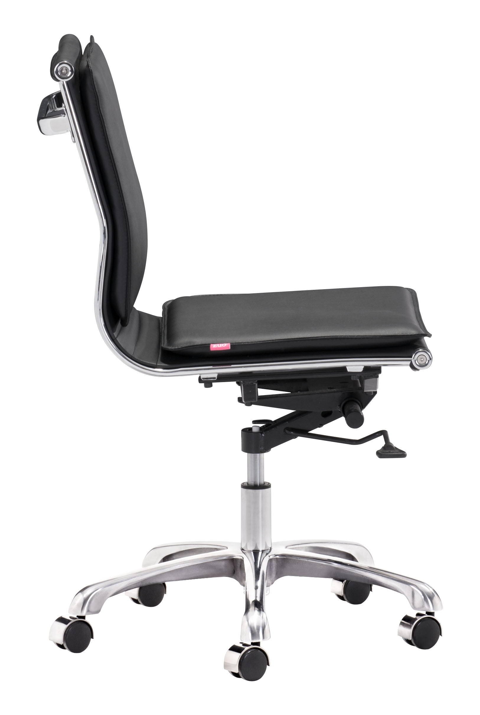 Lider Plus - Armless Office Chair - Premium Swivel Chairs from Zuo Modern - Just $900! Shop now at brett interiors