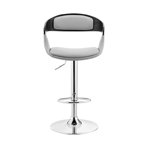 Benson - Adjustable Bar Stool - Premium Adjustable Height from Armen Living - Just $225! Shop now at brett interiors