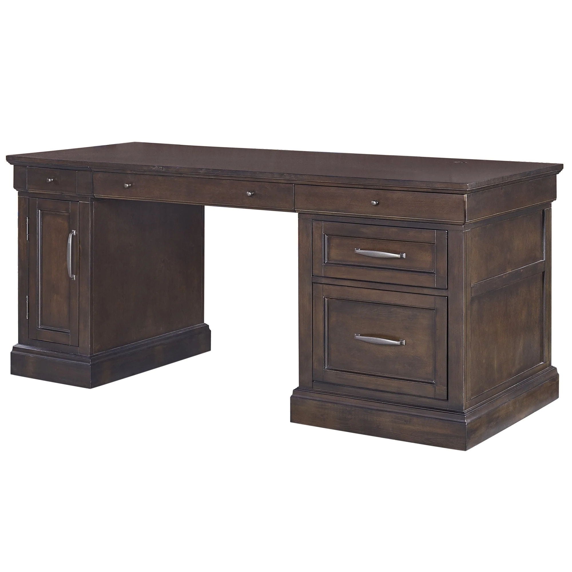 Shoreham - Pedestal Desk - Premium Writing Desks from Parker House - Just $1622.50! Shop now at brett interiors