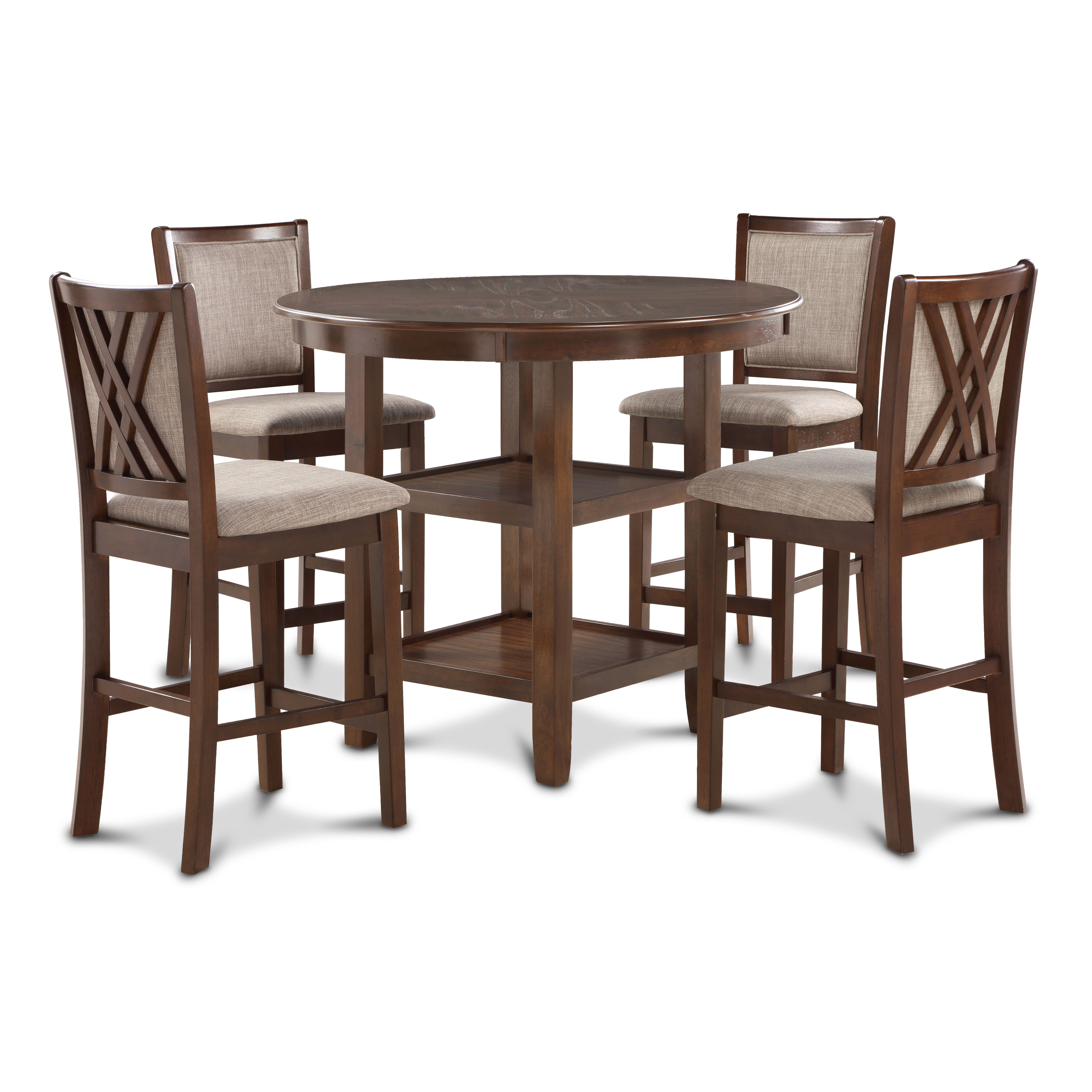 Amy - 5 Piece Counter Dining Set - Premium 5 Piece Dining Room Sets from New Classic - Just $647.50! Shop now at brett interiors