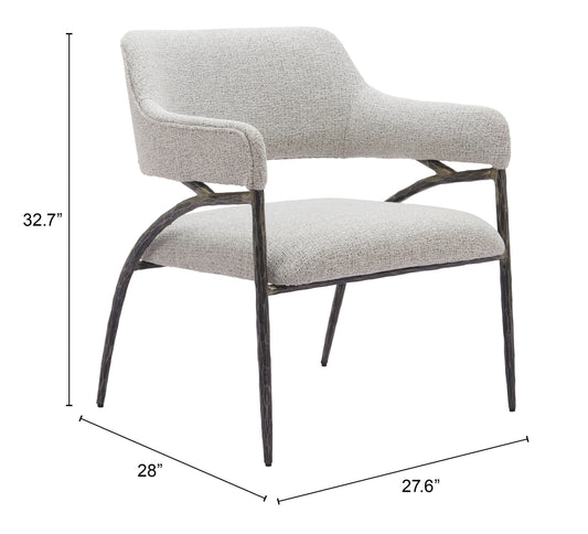 Vesterboro - Accent Chair - Gray - Premium Accent Chairs from Zuo Modern - Just $2625! Shop now at brett interiors