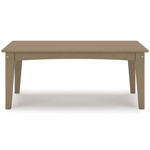 Hyland Wave - Rectangular Cocktail Table - Premium Coffee Tables from Signature Design by Ashley® - Just $345! Shop now at brett interiors