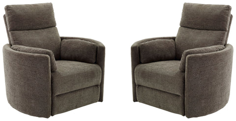 Radius - Power Swivel Glider Recliner (Set of 2) - Premium Chair Sets from Parker Living - Just $1745! Shop now at brett interiors