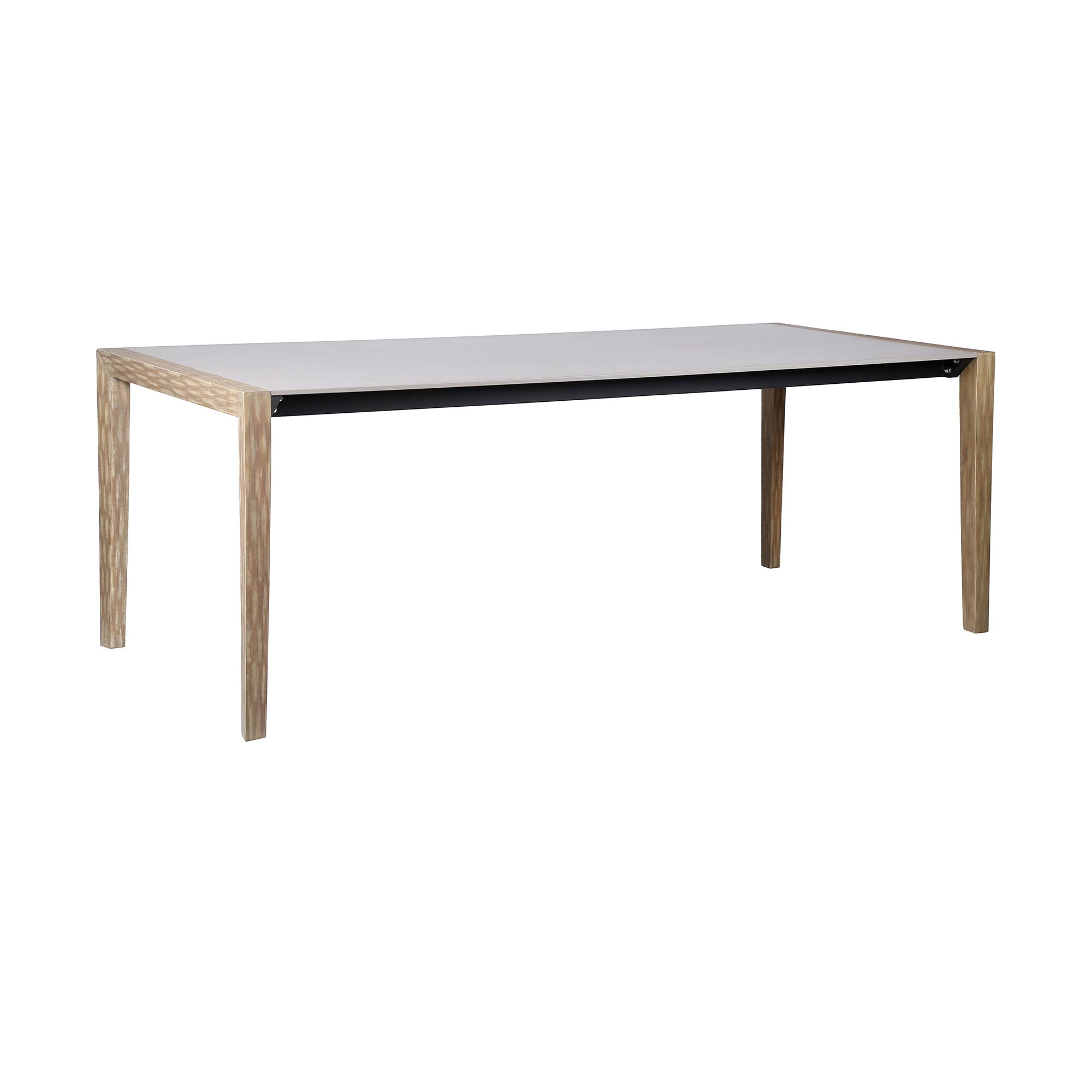 Fineline - Indoor / Outdoor Rectangle Dining Table - Premium Dining Tables from Armen Living - Just $1157.50! Shop now at brett interiors