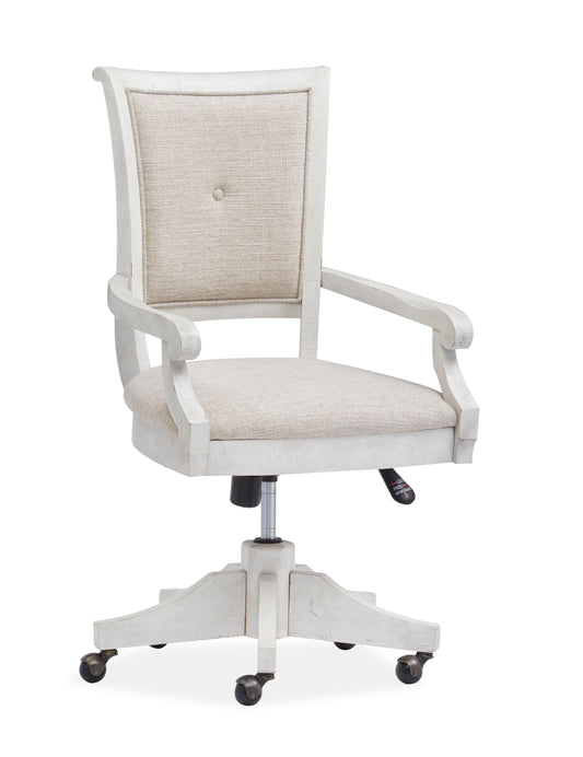 Newport - Fully Upholstered Swivel Chair - Alabaster - Premium Swivel Chairs from Magnussen Furniture - Just $819! Shop now at brett interiors