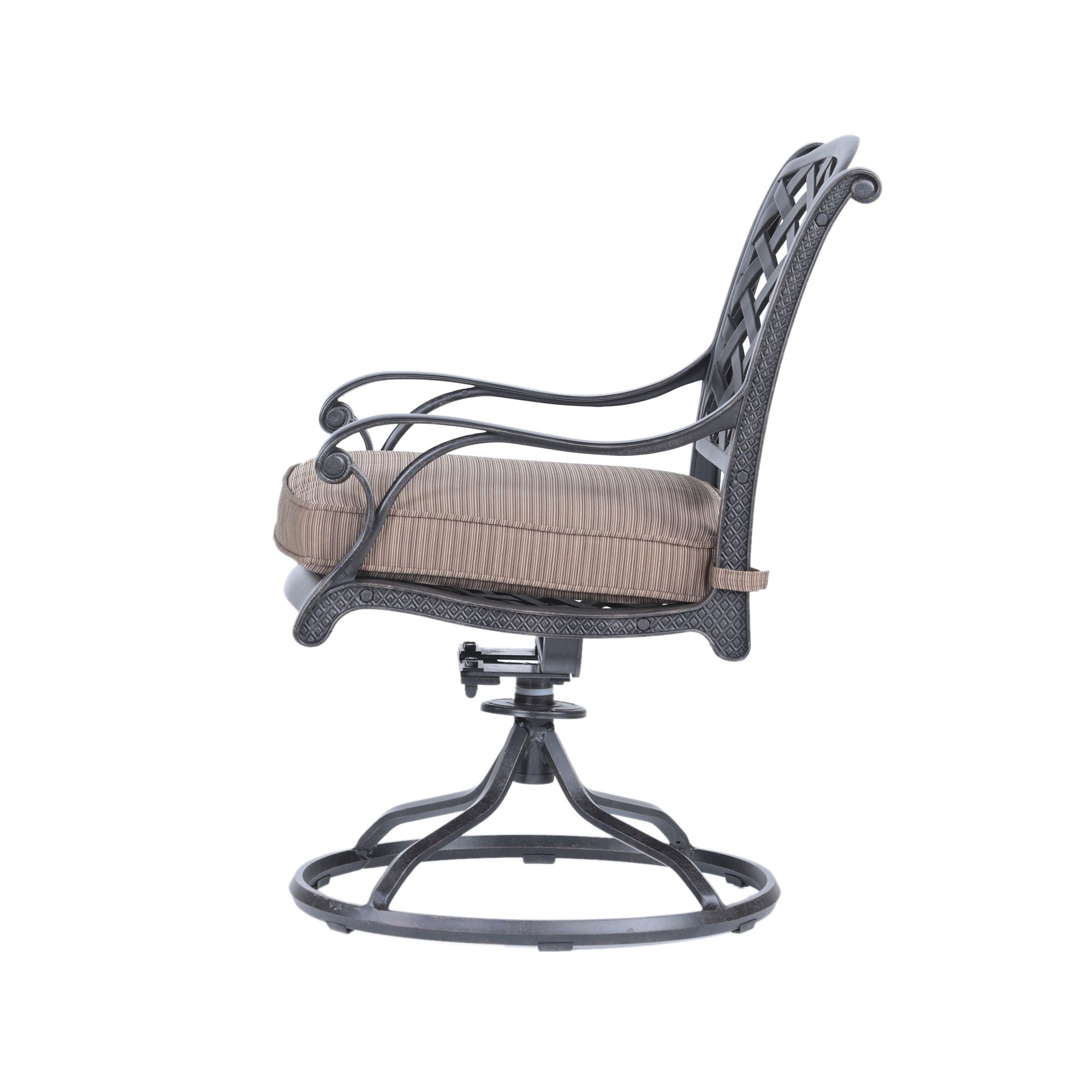 Patio Outdoor Dining Swivel Rocker Chairs With Cushion (Set of 2) - Premium Chair Sets from Gather Craft - Just $961! Shop now at brett interiors