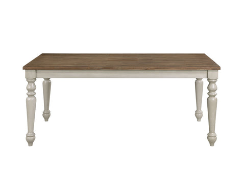 Jennifer - Dining Tablee - White - Wood - Premium Dining Tables from New Classic - Just $422.50! Shop now at brett interiors