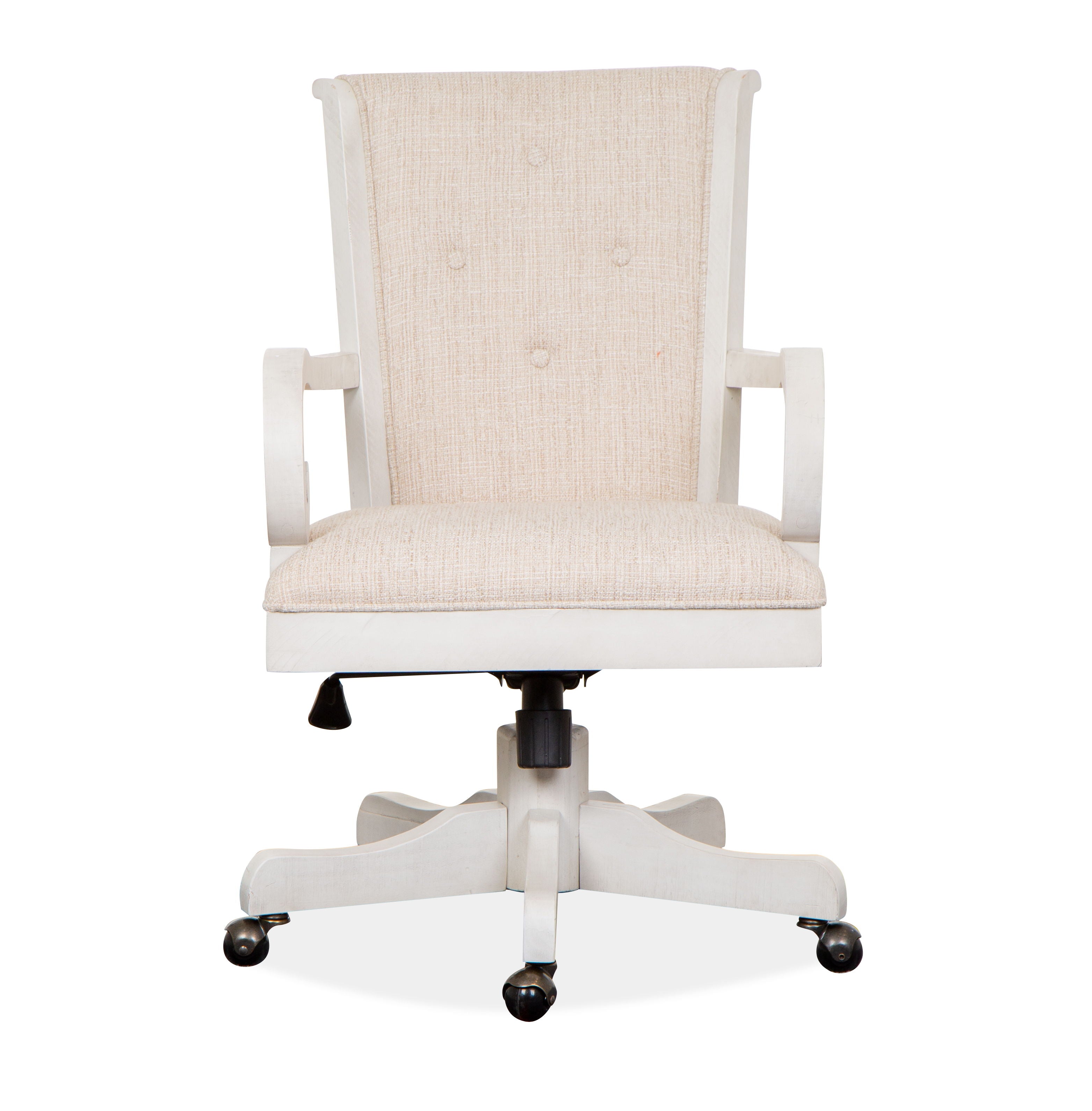 Bronwyn - Fully Upholstered Swivel Chair - Alabaster - Premium Swivel Chairs from Magnussen Furniture - Just $789! Shop now at brett interiors