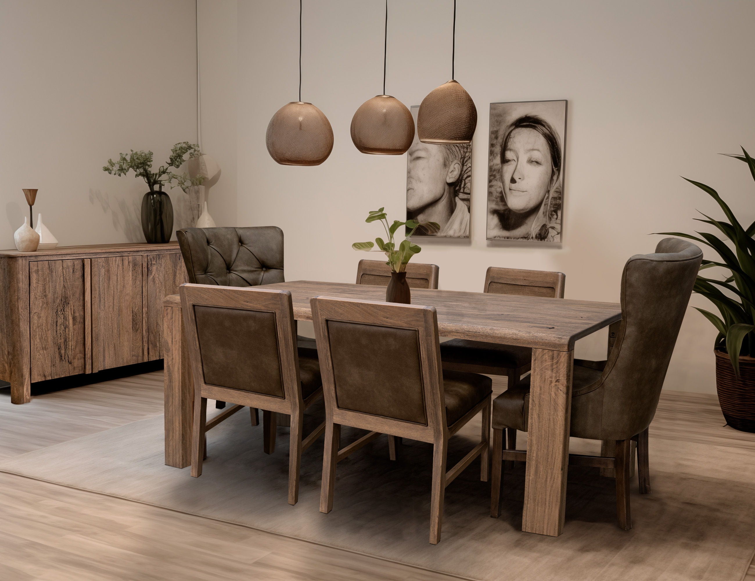 Xel-Ha - Table - Almond Brown - Premium Dining Tables from International Furniture Direct - Just $1187.50! Shop now at brett interiors