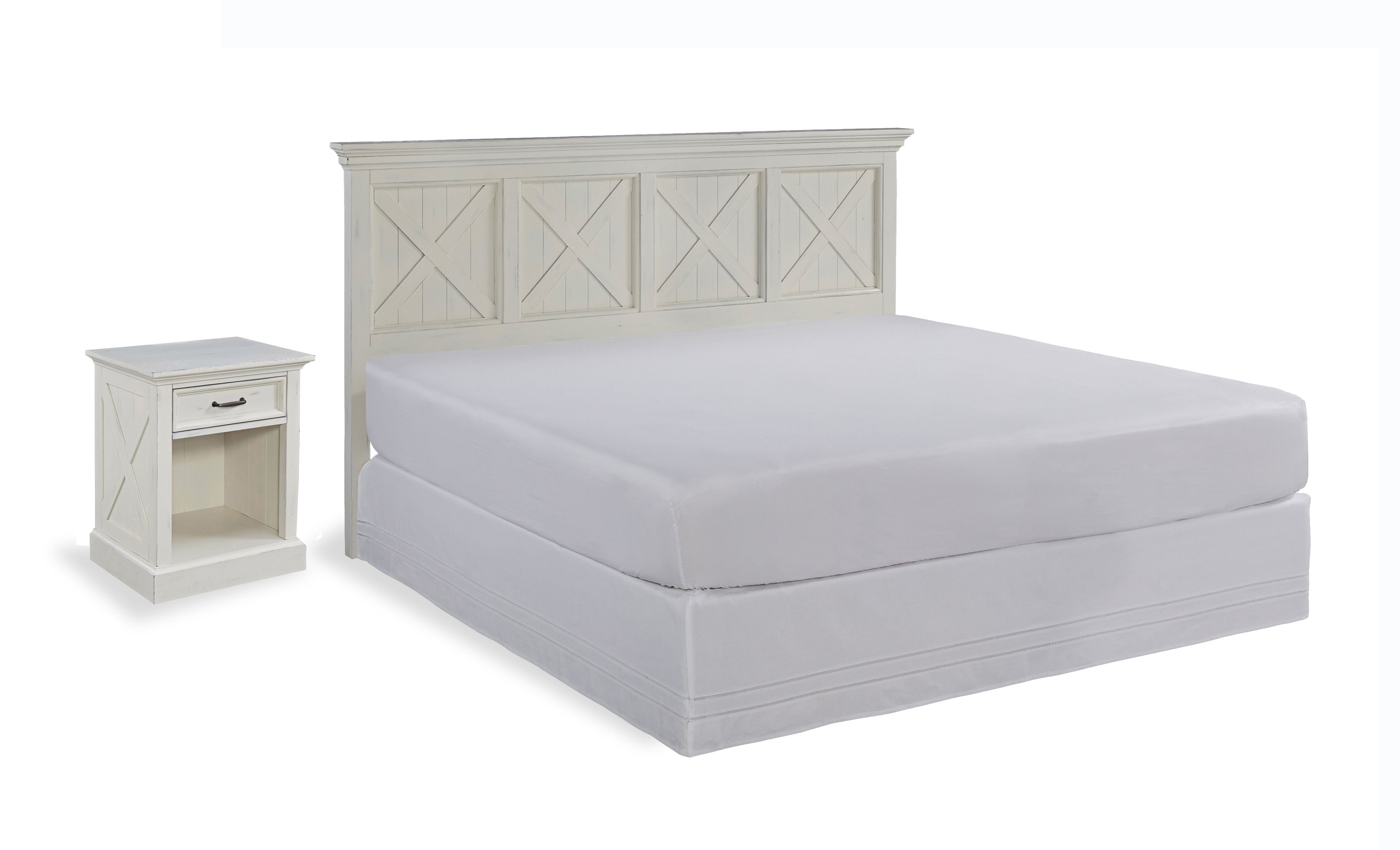 Bay Lodge - Headboard and Nightstand Set - Premium 2 Piece Bedroom Sets from Homestyles - Just $1999.98! Shop now at brett interiors