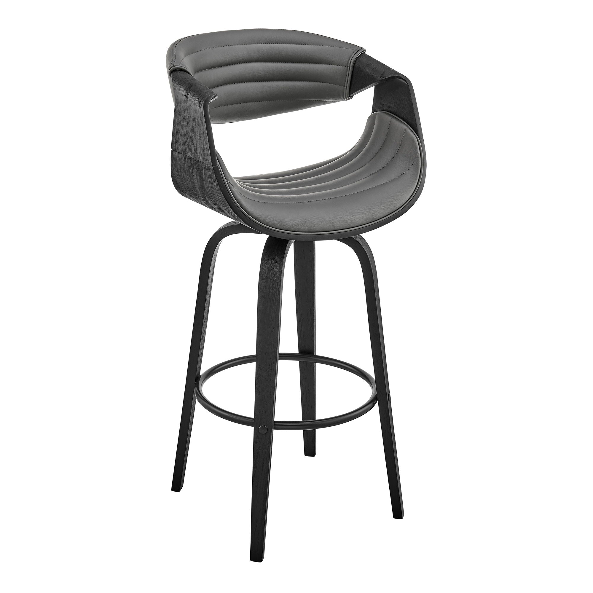 Arya - Swivel Stool - Premium Counter Height (24"-27") from Armen Living - Just $280! Shop now at brett interiors