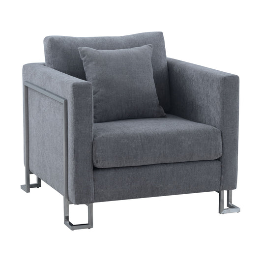 Heritage - Upholstered Accent Chair - Premium Arm Chairs from Armen Living - Just $1172.50! Shop now at brett interiors