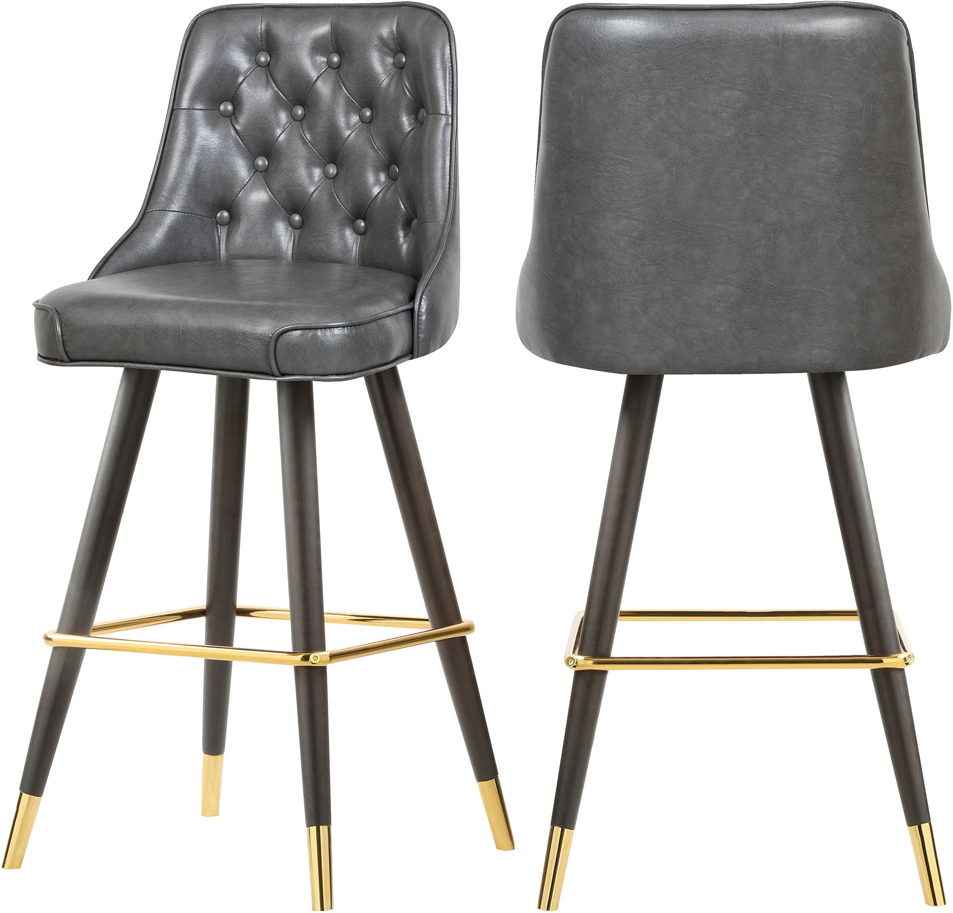 Portnoy - Counter Bar Stool (Set of 2) - Premium Stool Sets from Meridian Furniture - Just $675! Shop now at brett interiors