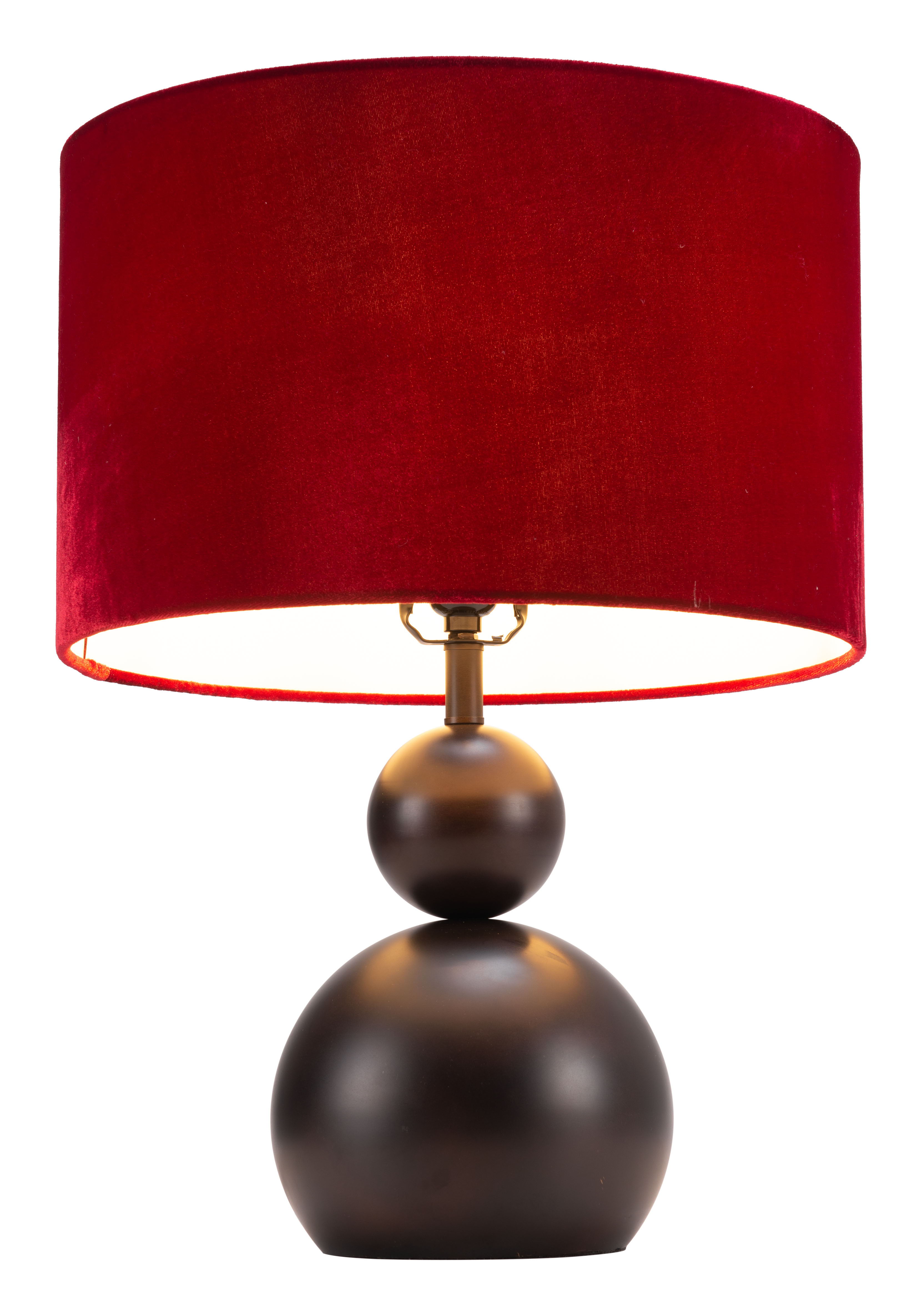 Shobu - Table Lamp - Red - Premium Table Lamps from Zuo Modern - Just $525! Shop now at brett interiors