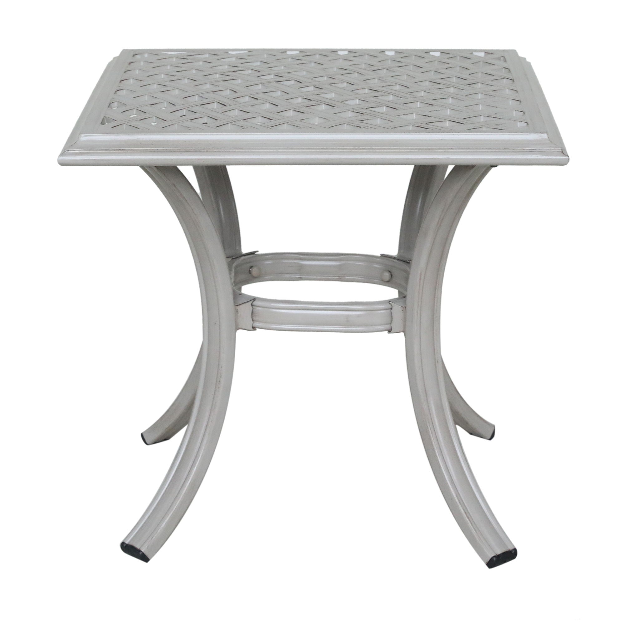 22" Outdoor Standard End Table - Ashen Wheat - Premium End Tables from Gather Craft - Just $148! Shop now at brett interiors