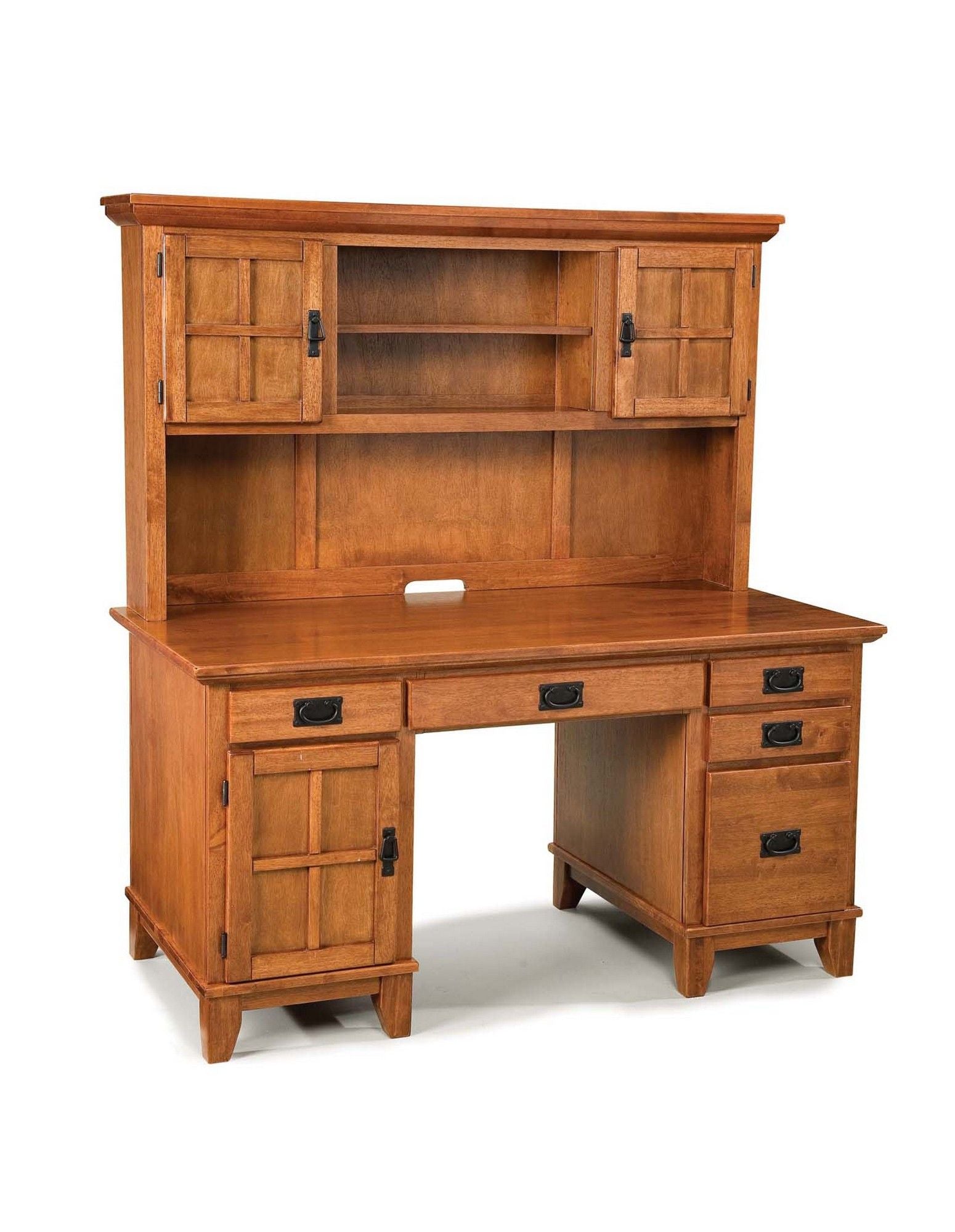 Lloyd - Pedestal Desk With Hutch - Premium Computer Desks from Homestyles - Just $3357.48! Shop now at brett interiors