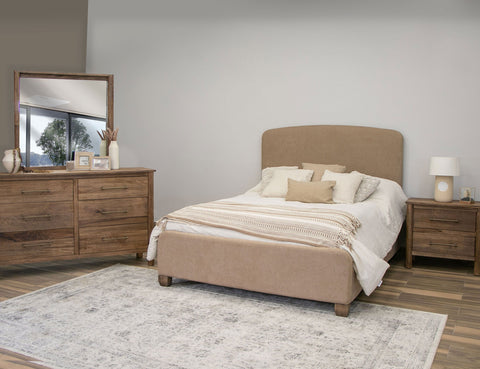 Olimpia - Mirror - Towny Brown - Premium Bedroom Mirrors from International Furniture Direct - Just $275! Shop now at brett interiors