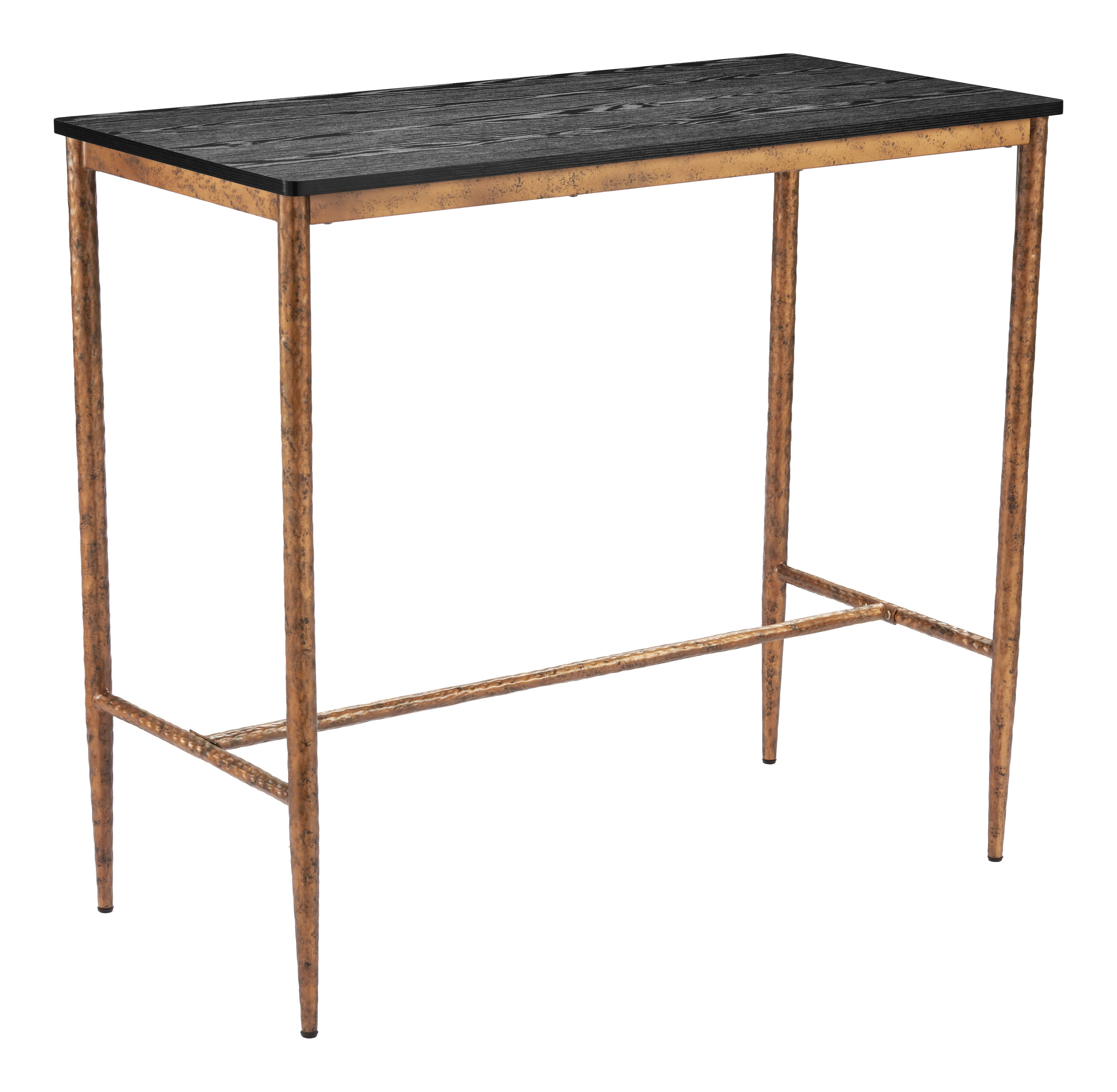 Nida/Norden - Bar Table - Black - Premium Bar Tables from Zuo Modern - Just $1025! Shop now at brett interiors