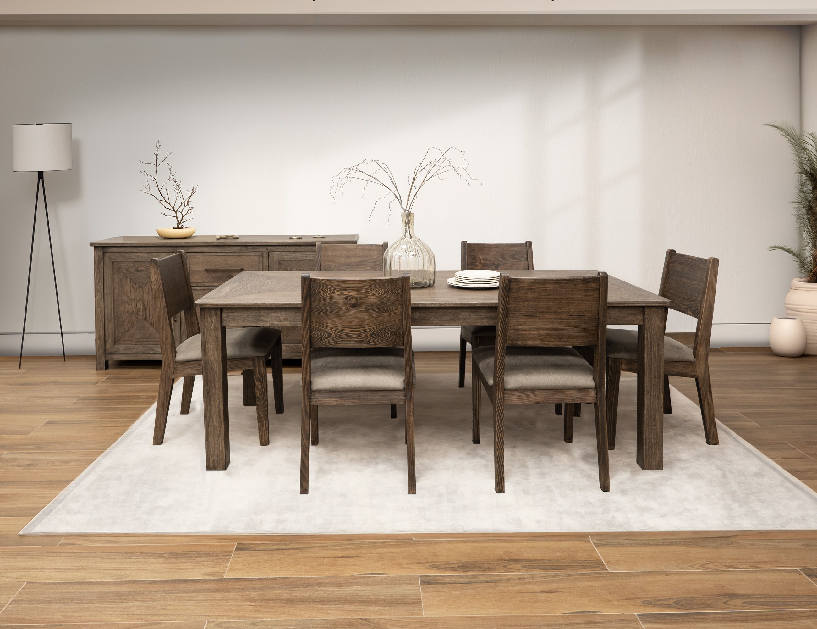 Novus Lodge - Table - Walnut Brown - Premium Dining Tables from International Furniture Direct - Just $1100! Shop now at brett interiors