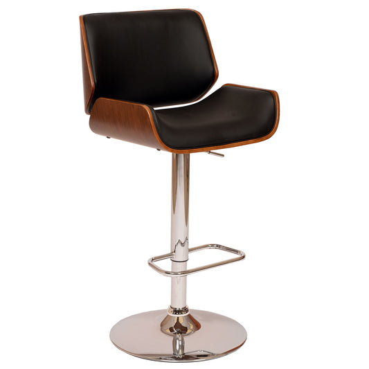 London - Adjustable Height Swivel Bar Stool - Premium Adjustable Height from Armen Living - Just $235! Shop now at brett interiors