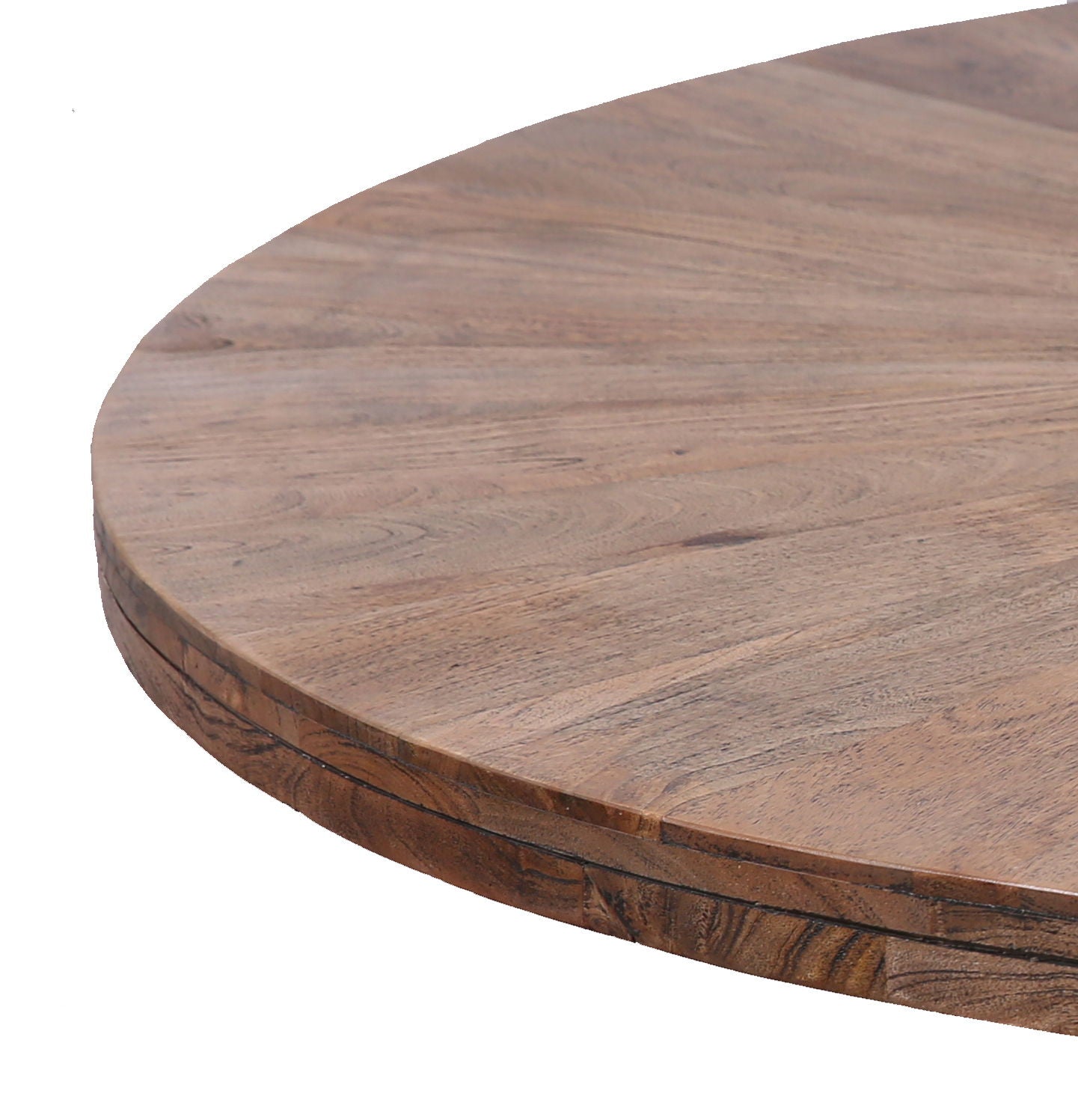 Colins - Round Dining Table (2 Carton) - Gateway Natural / Black - Premium Dining Tables from Coast2Coast Home - Just $4125! Shop now at brett interiors