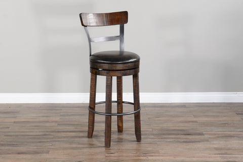 Homestead - Barstool 30" - Tobacco Leaf - Premium Bar Height (28"-30") from Sunny Designs - Just $223! Shop now at brett interiors