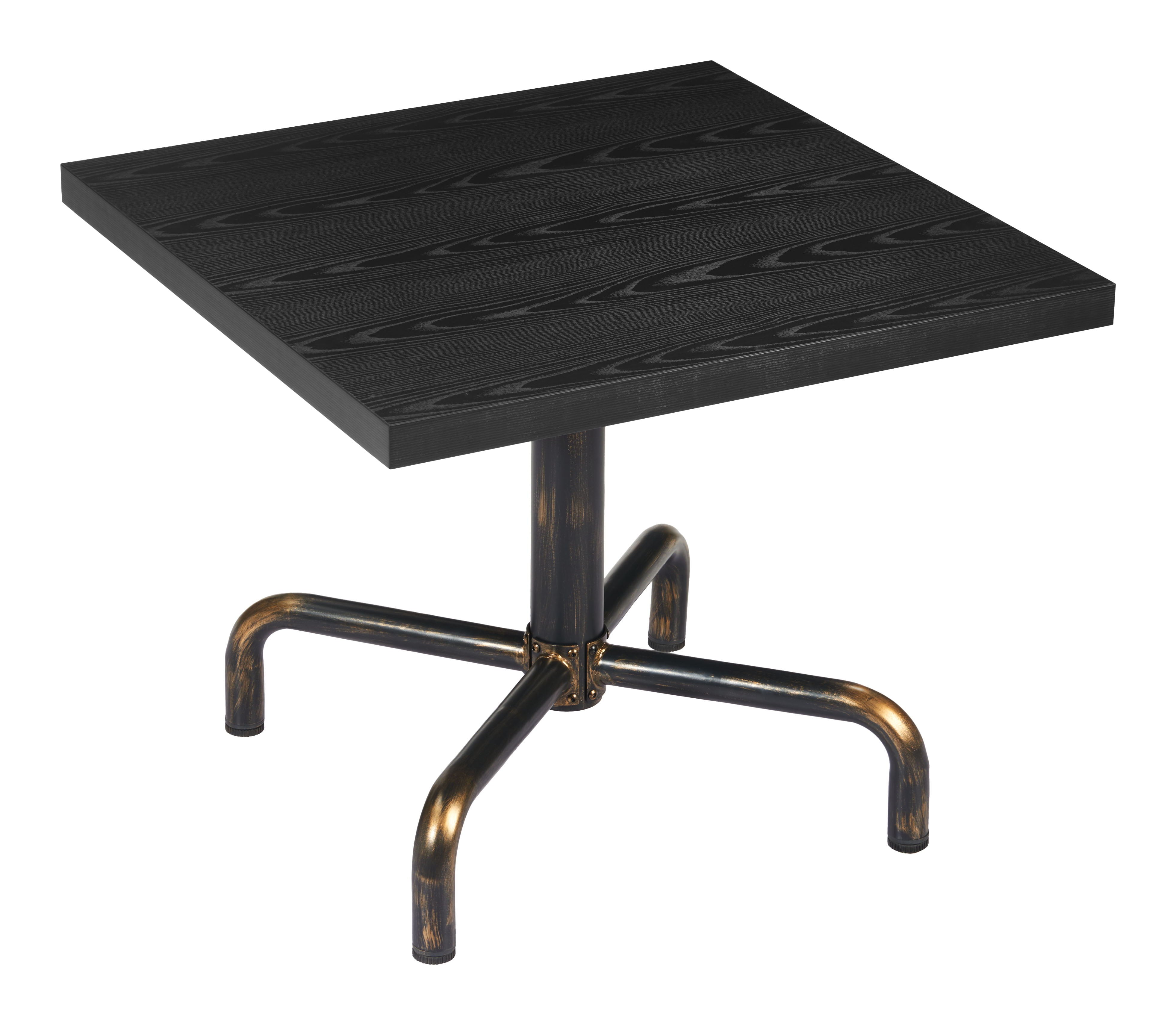 Neum - Bistro Table - Black - Premium Bistro Tables from Zuo Modern - Just $1275! Shop now at brett interiors