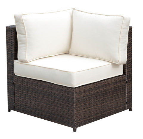 Ilona - Corner - Brown / Beige - Premium Armless Chairs from Furniture of America - Just $342.50! Shop now at brett interiors