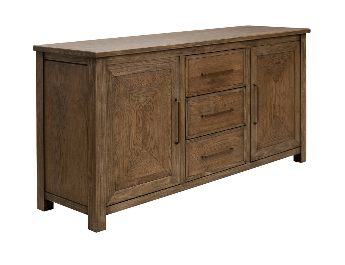 Novus Lodge - Buffet - Walnut Brown - Premium Buffets from International Furniture Direct - Just $1397.50! Shop now at brett interiors