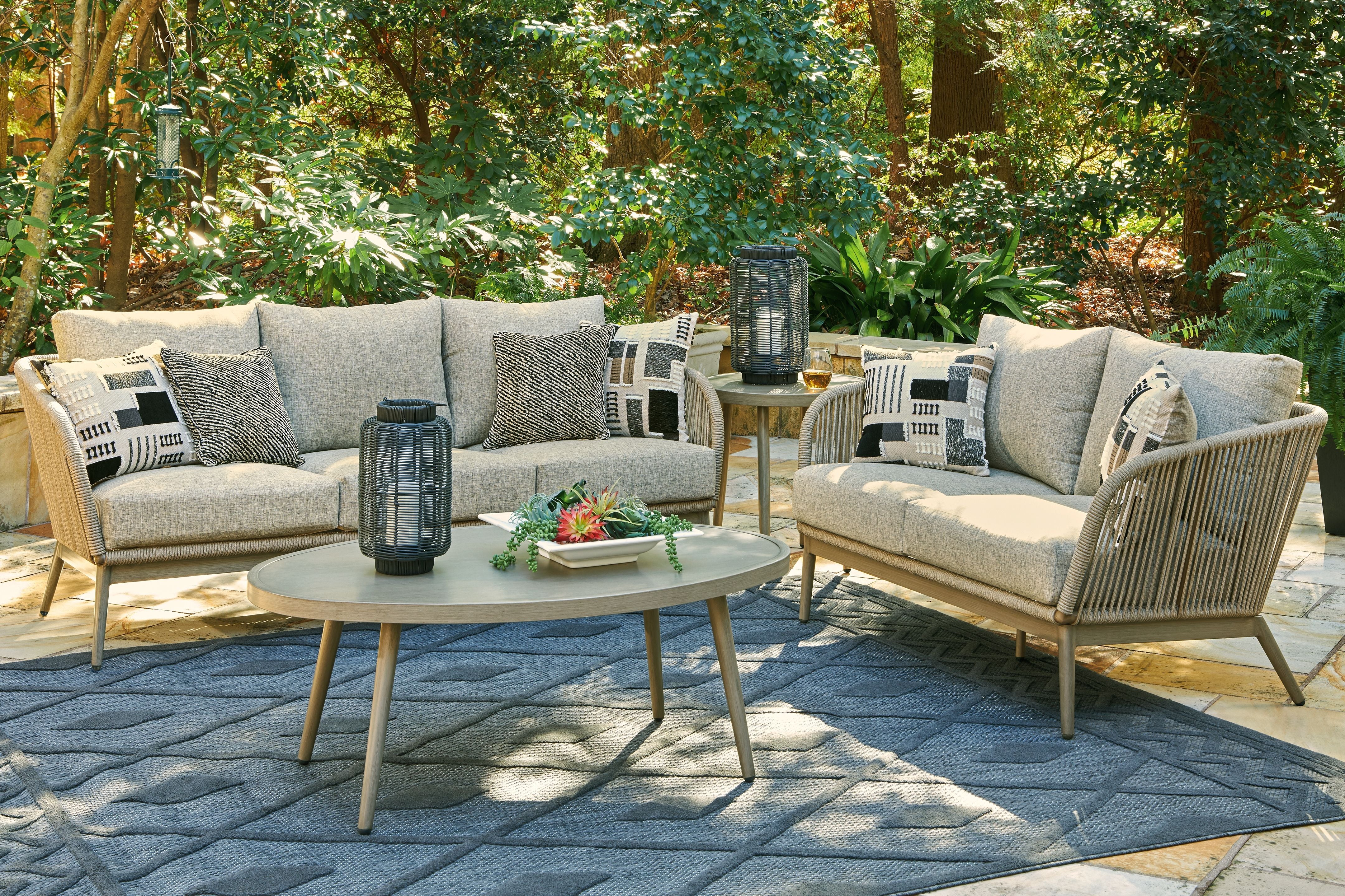 Swiss Valley - Lounge Set - Premium 4 Piece Outdoor Sets from Signature Design by Ashley® - Just $2794.38! Shop now at brett interiors