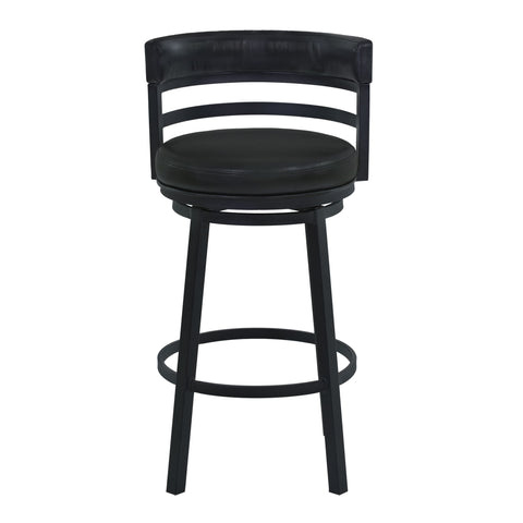 Madrid - Swivel Bar Stool - Auburn Bay - Premium Counter Height (24"-27") from Armen Living - Just $355! Shop now at brett interiors