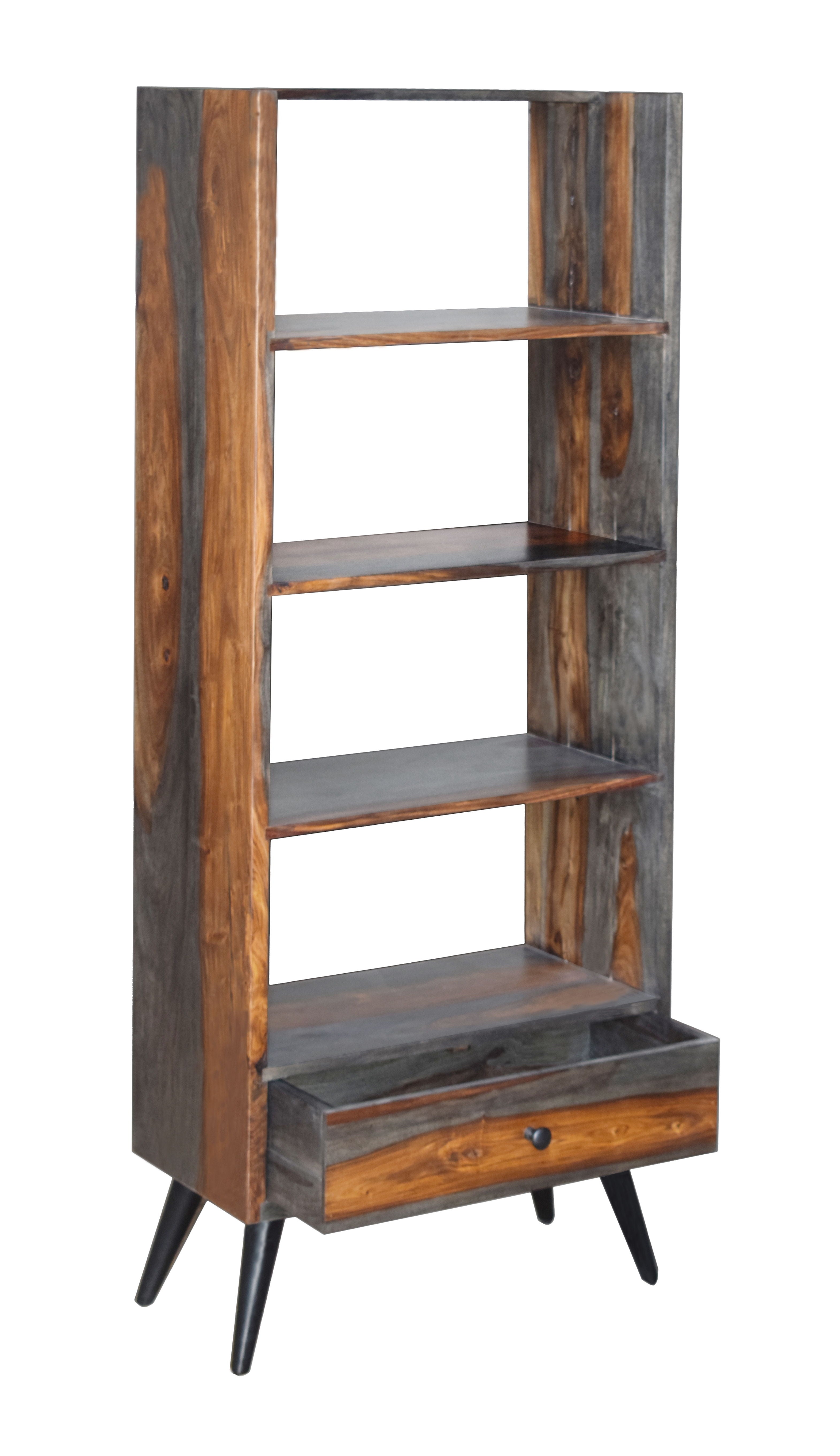 Waylen - Etagere - Sierra Brown / Black Powder Coat Finish - Premium Etageres from Coast2Coast Home - Just $2227.50! Shop now at brett interiors