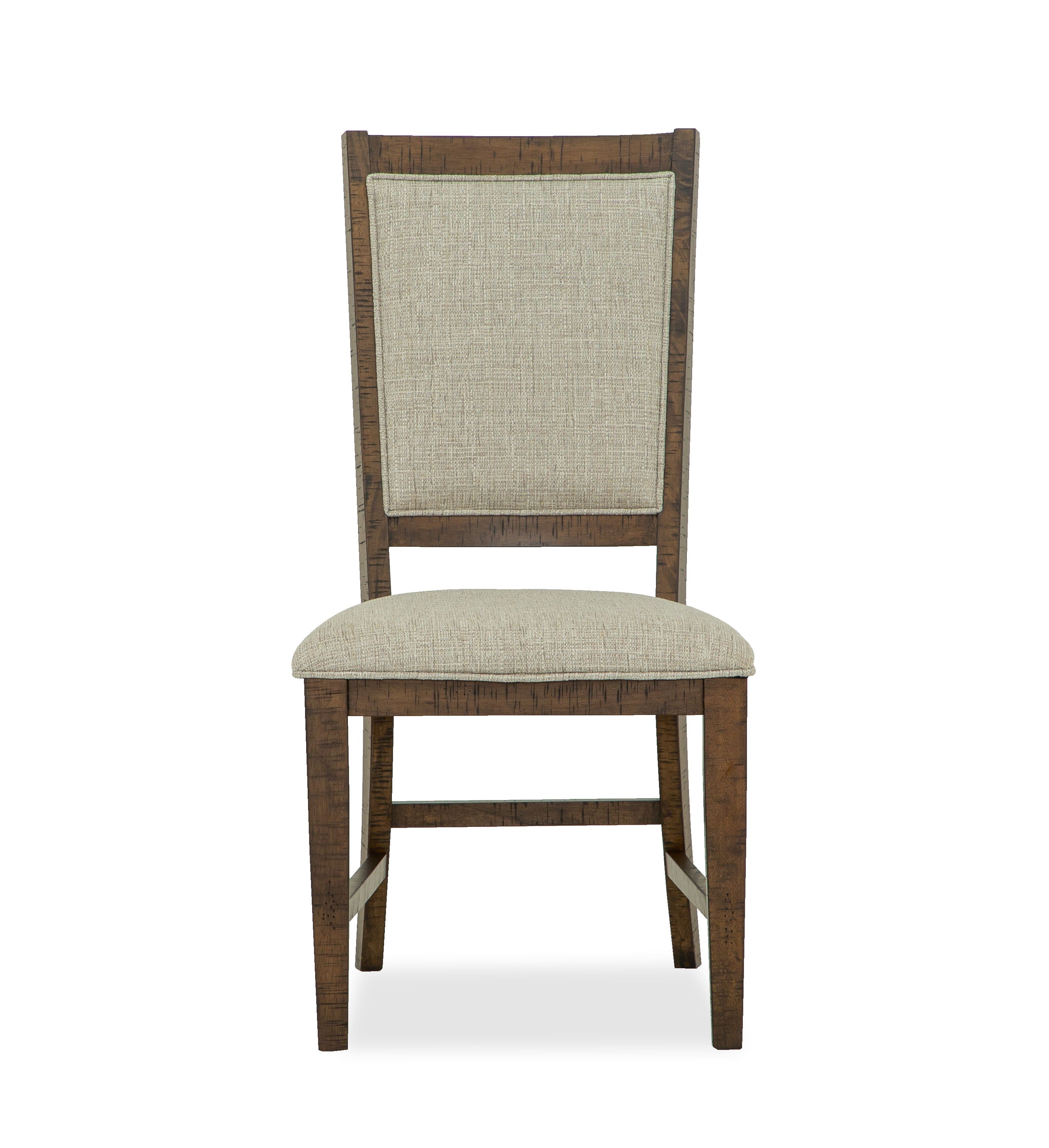 Bay Creek - Step Up Side Chair With Upholstered Seat & Back (Set of 2) - Dark Brown - Premium Chair Sets from Magnussen Furniture - Just $630! Shop now at brett interiors